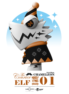 【兔LaLa】包邮正品lamtoys变色龙2019圣诞盲盒礼盒铃铛袜子雪人