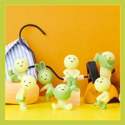 smiski夜光精灵穿搭系列盲盒