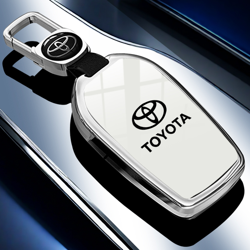 25新款丰田塞纳钥匙套24款格瑞维亚埃尔法车赛那高级感金属壳包扣