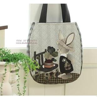 图纸 手工布艺DIY 实物1:1图纸T827 韩文图纸复印件没翻译 没成品