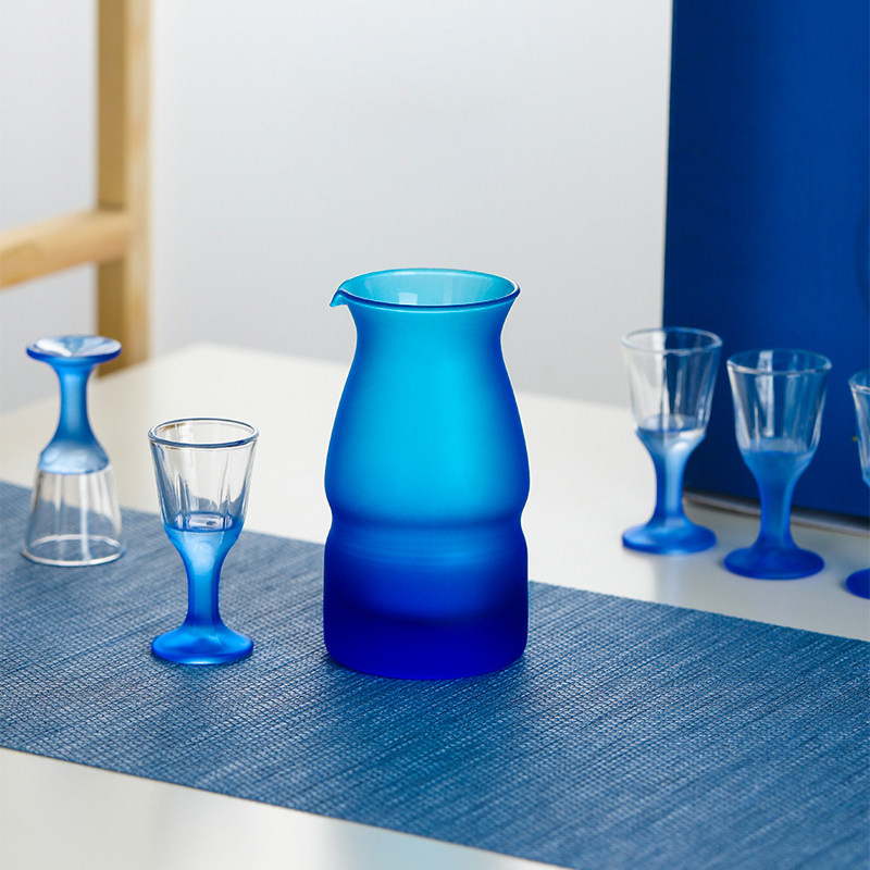 langna天之蔚蓝白酒杯