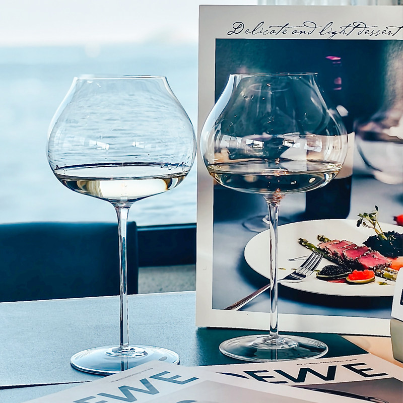 红酒杯水晶玻璃闻香圆肚杯家用高颜值醒酒器高级感轻奢百搭高脚杯,餐饮具,葡萄酒/红酒杯,淘宝优惠券,粉丝福利购,淘宝优惠卷