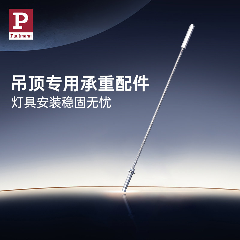 【吸顶灯吊灯专用承重配件】德国柏曼石膏天花板吊顶稳固灯具配件