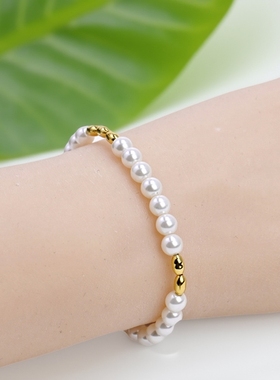 ks轻奢小众轻奢时尚珍珠手链