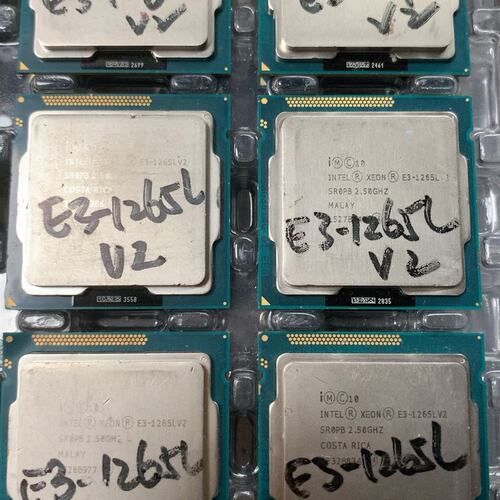 议价英特尔至强处理器E3-1265LV2E3-1220L V2E3-1230L V2