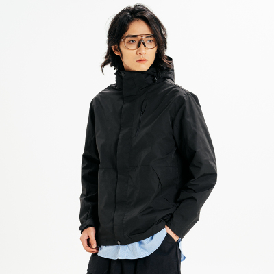 户外冲锋男款2024新款春秋夹克时尚登山服防风薄款单冲风衣外套