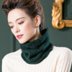冬季 防寒纯色山羊绒围脖女套头韩版 纯羊绒脖套保暖脖子护颈椎围巾