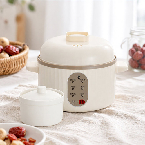 麦豆电炖锅陶瓷隔水柔炖煲汤燕窝