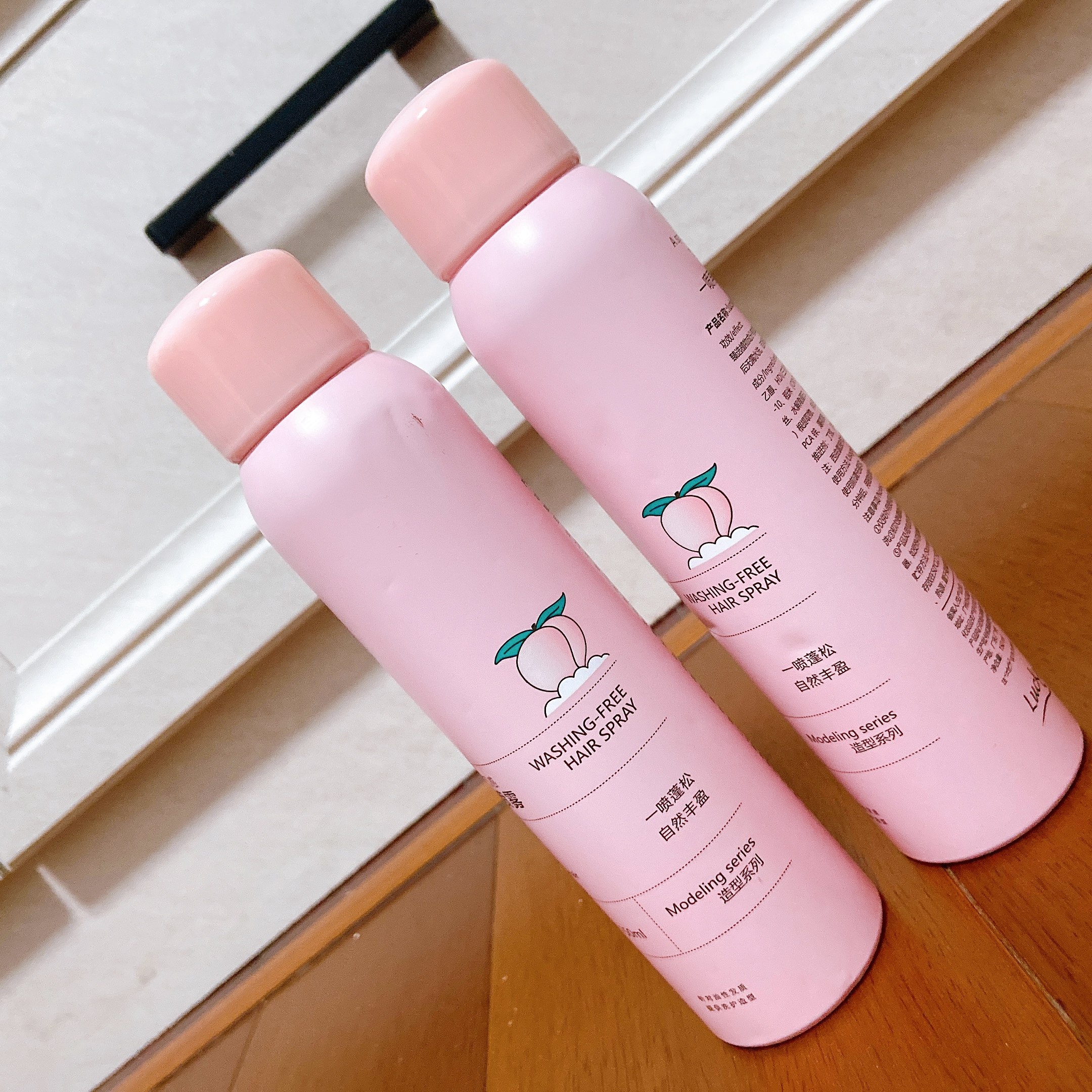 水蜜桃免洗干发喷雾控油蓬松空气感干发剂喷雾免洗喷雾