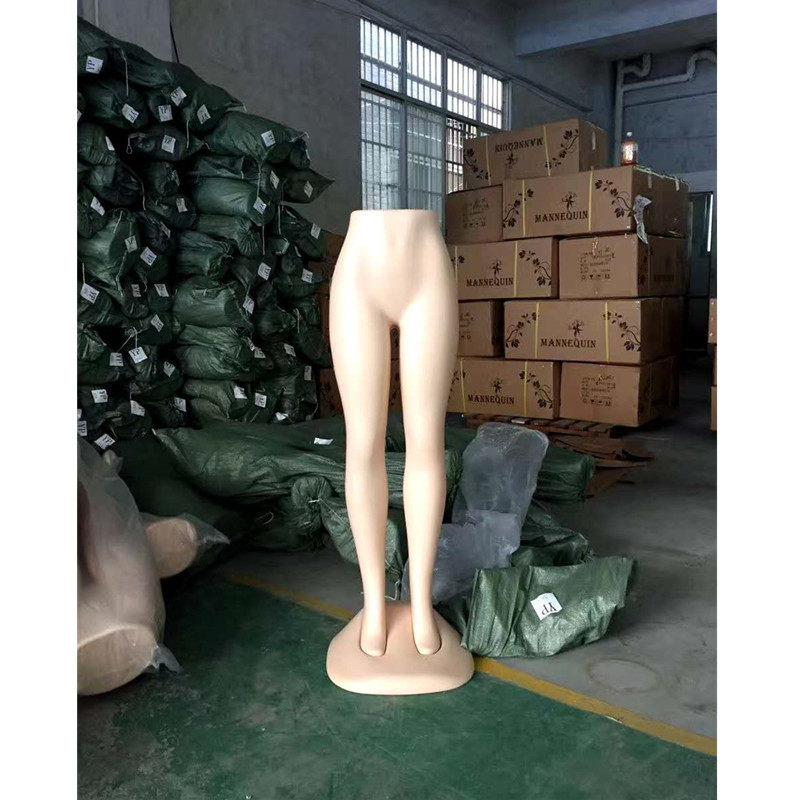 厂家直销出口非州塑料模特PE裤模服装模特道具塑料模特下半身腿模