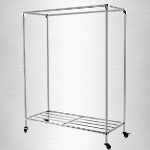 304不锈钢双杆落地晾衣架挂衣架杆室外移动晒被架子晒凉衣 等优化