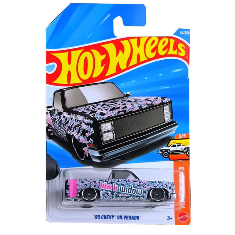 26B风火轮C4982合金小跑车1:64收藏车模26B-42雪佛兰皮卡