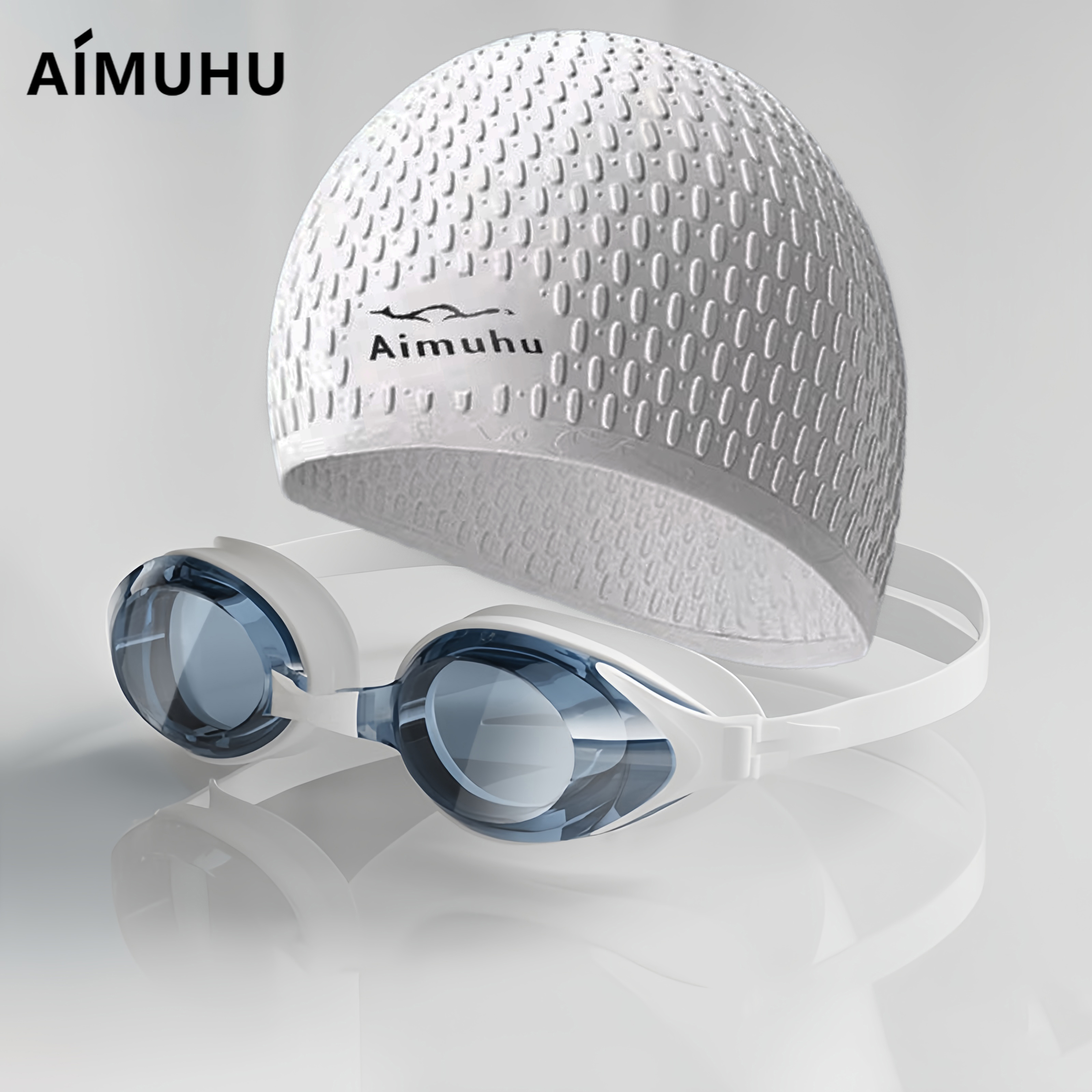 新款防水防雾高清近视游泳镜