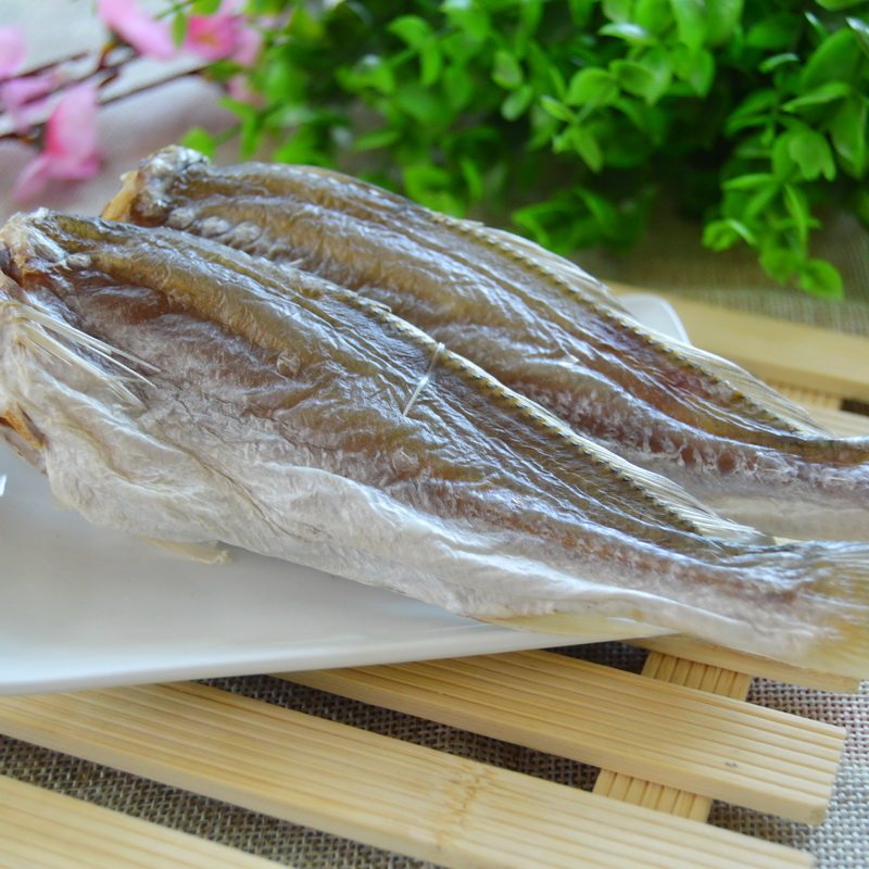 新广隆去头三牙鱼三齿鱼干200g咸鱼干淡口鲜味海鲜鱼干货台山特产