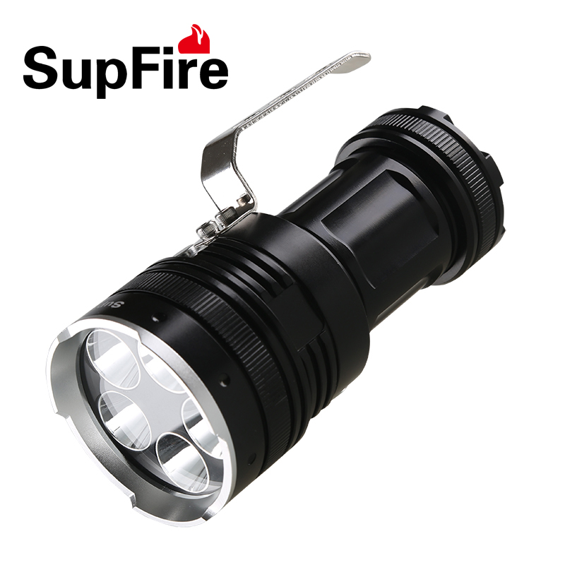 supfire神火防水远射强光手电筒