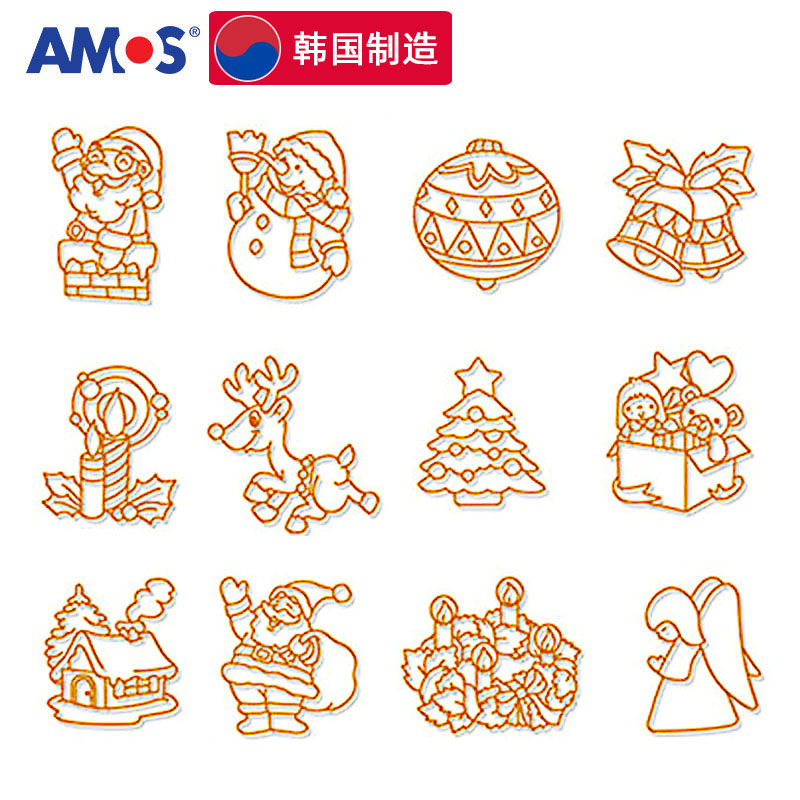 AMOS3d手工diy益智玩具韩国进口