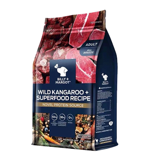 比利玛格狗粮袋鼠肉三文鱼羊牛进口无谷成犬幼犬低脂营养天然9kg