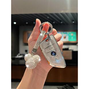 适用宝马新4系车钥匙套22款 M240i包i3i4高档 425i扣430i壳2系225i