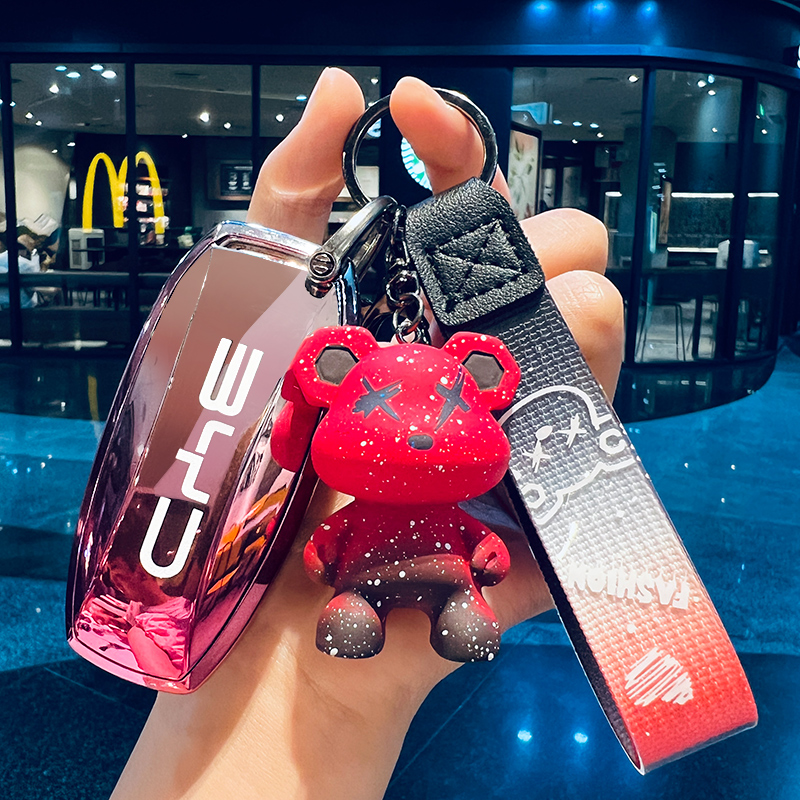 比亚迪钥匙套海鸥海豚汉ev元up宋pro秦plus唐dmi车壳扣25款冠军版