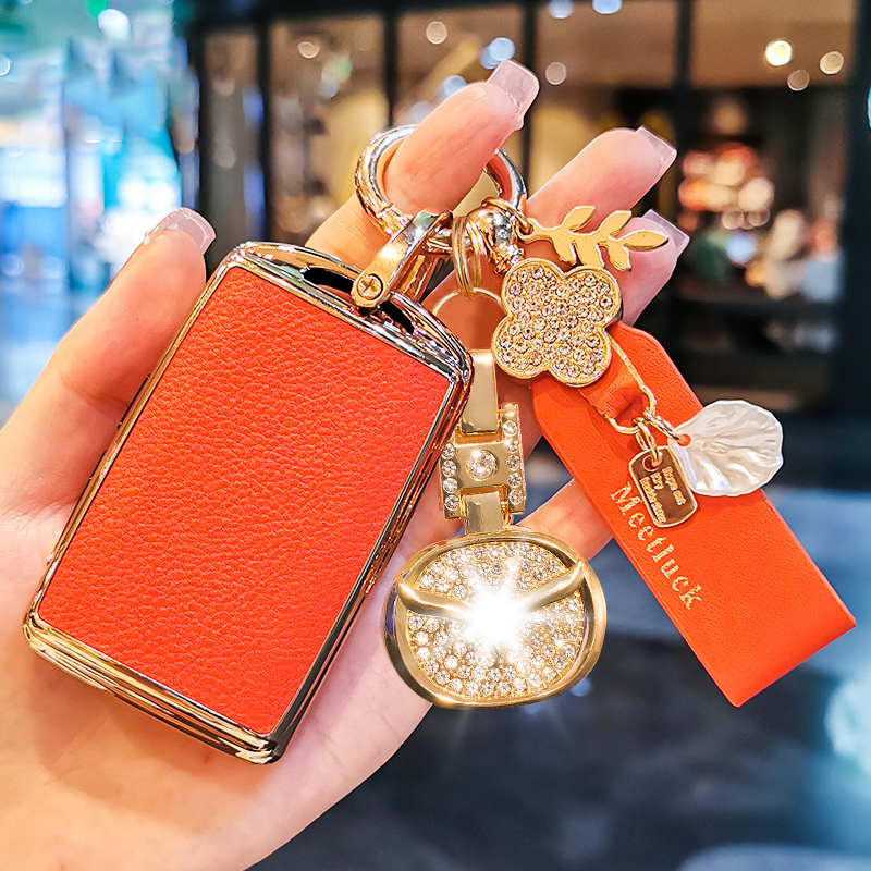 适用于马自达3昂克赛拉钥匙套2022款车cx5壳cx30行也ev次世代包扣