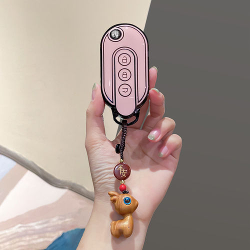 五菱宏光mini钥匙套迷你ev马卡龙gb晴空gameboy汽车高级女士扣壳