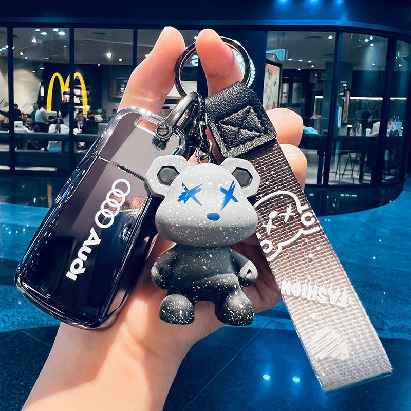 奥迪a4l钥匙套q5l车a5壳a6l扣q3男士q2l女a3专用2025款25新可爱a1