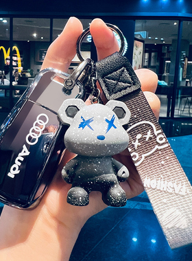 奥迪a4l钥匙套q5l车a5壳a6l扣q3男士q2l女a3专用2025款25新可爱a1