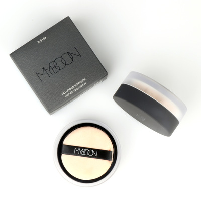 MYBOON高清水雾定妆粉散粉保湿防水控油提亮遮瑕哑光不易脱妆蜜粉