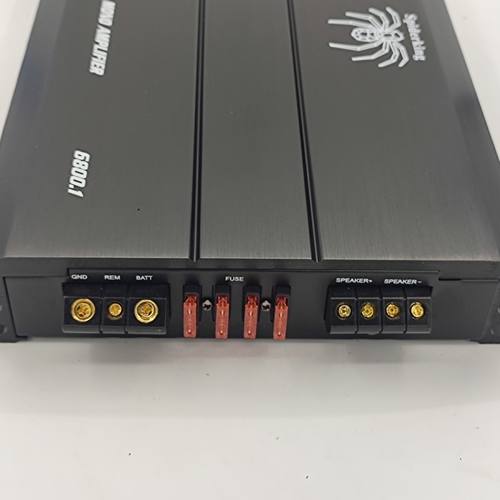 蜘蛛车载数字低音单路低音炮3000W大功率汽车功放机D类功放1500x2