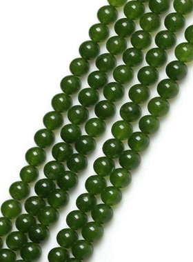 diy菠菜台湾绿玉髓散珠