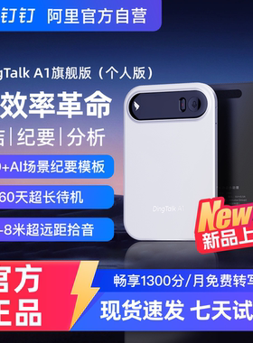 钉钉A1 DingTalk AI智能录音笔 会议纪要 AI分析总结实时转写翻译