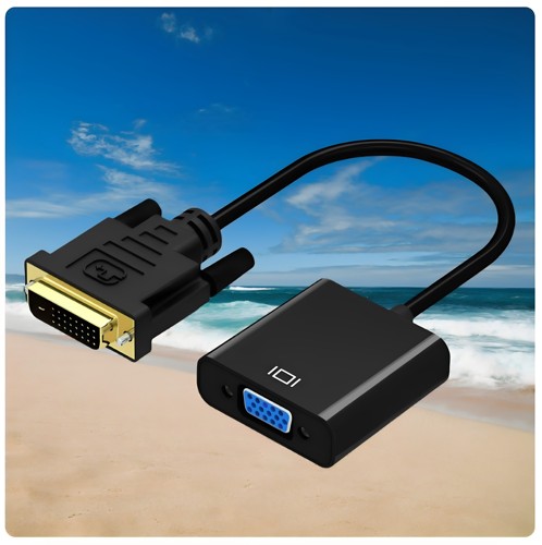 DVI转VGA24+1转接头显卡显示器
