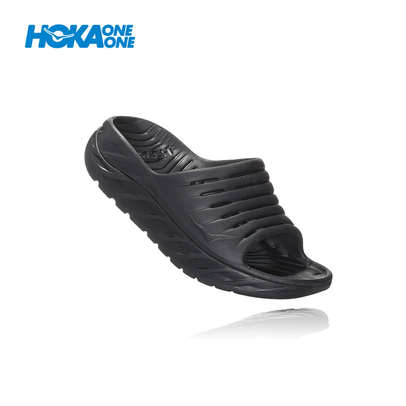 Hoka OneOne男Ora Recovery Slide2休闲运动舒缓拖鞋厚底减震支撑