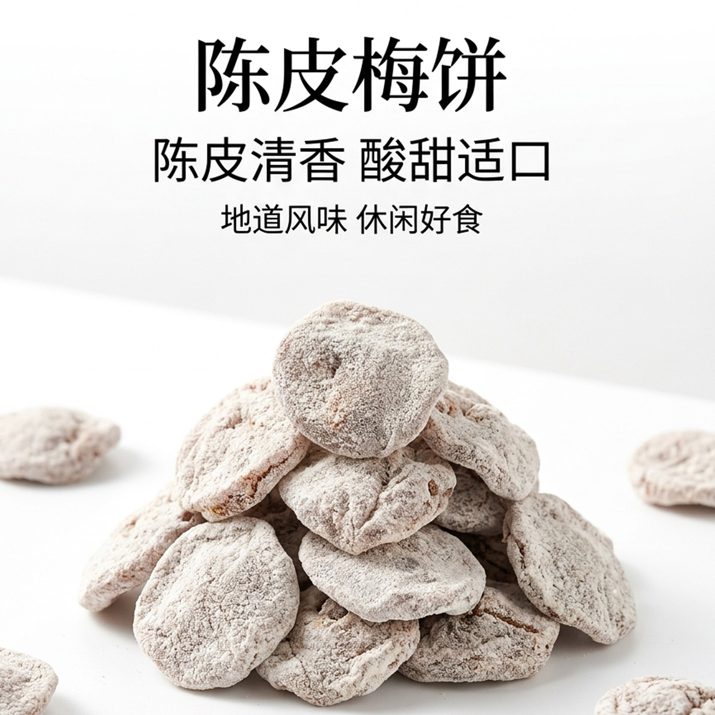 陈皮梅饼青梅潮汕头小公园蜜饯果脯办公室零食抱葡萄酸甜无核茶配