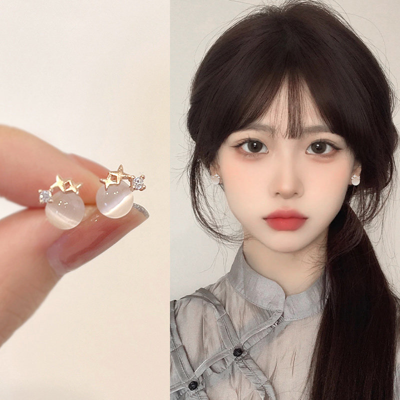 气质简约星星蚊香盘耳夹女小巧精致百搭甜美可爱新款独特漂亮耳饰,饰品/流行首饰/时尚饰品新,耳夹,淘宝优惠券,粉丝福利购,淘宝优惠卷