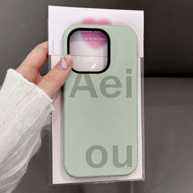 苹果小众菲林简约防摔手感好