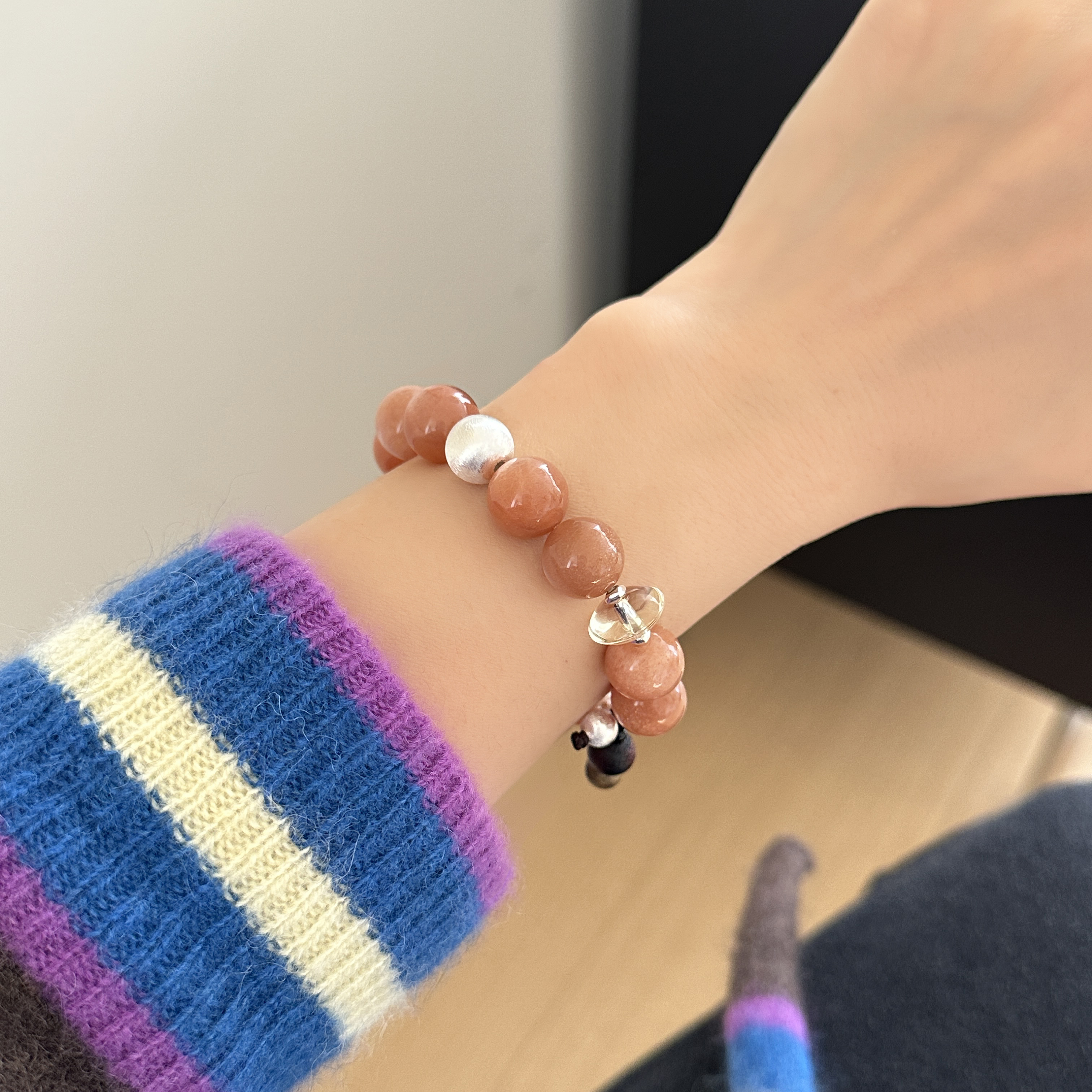 MISSJOJO【砂糖橘】银手链