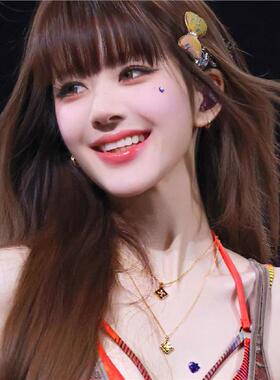 日本JKCK赵露思同款万相系列宝相花项链女轻奢小众锁骨链颈链配饰