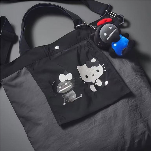 日本JKCK Kitty联名系列graniph美丽影子丑萌毛绒玩偶挂件饰礼物