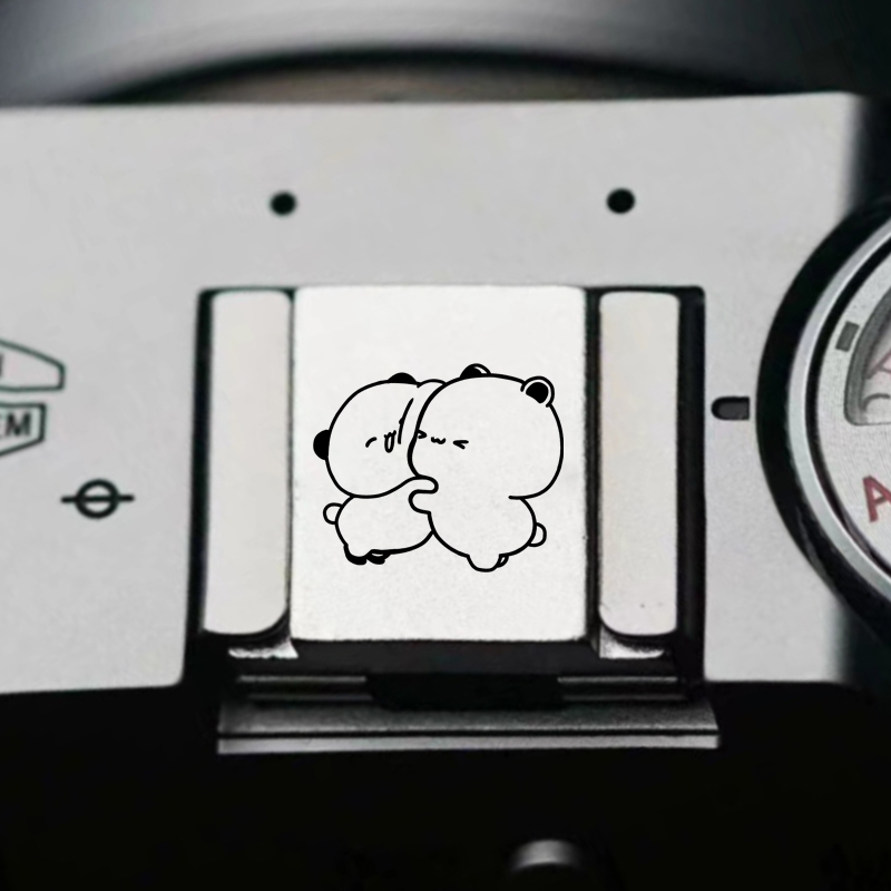 【一二步步1】适用富士/佳能/尼康/索尼相机等热靴盖快门定制