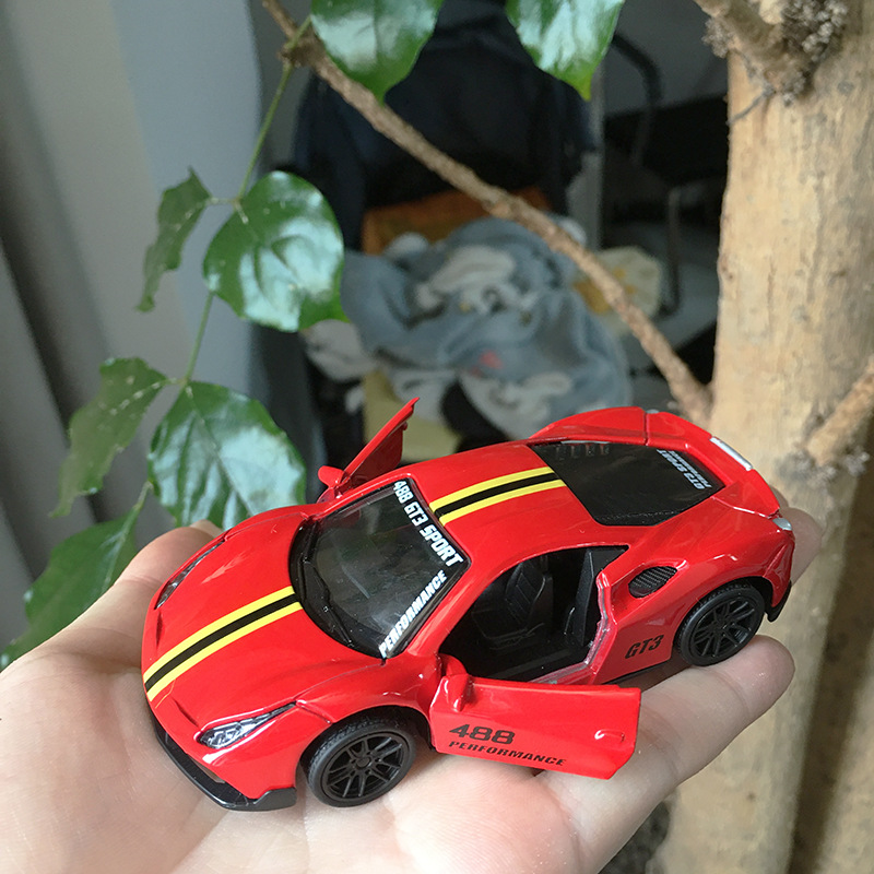 模型跑车鹰展模型合金蛋糕房143