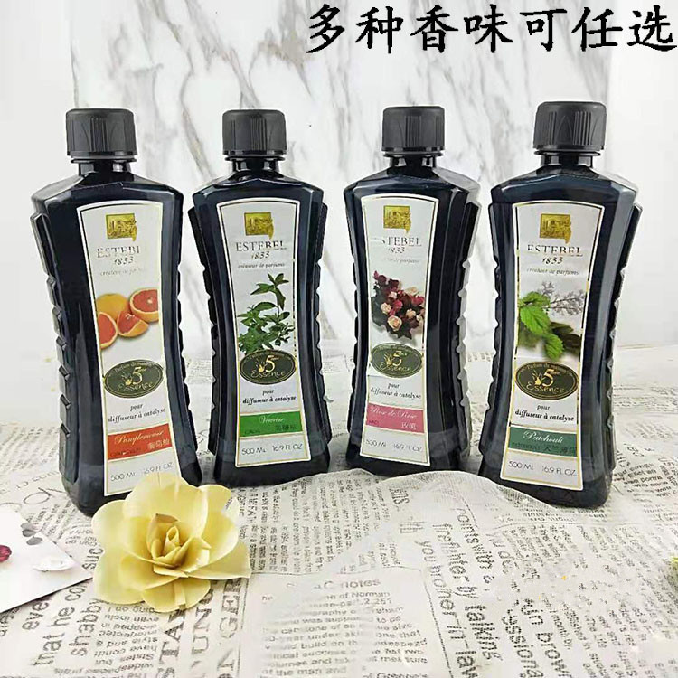 Estebel1833第五精华香薰精油500ML装香茅尤加利薰衣草 洗护清洁剂/卫生巾/纸/香薰 香薰香料 原图主图