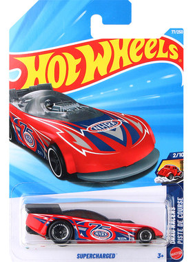 26D风火轮C4982合金小车收藏模型玩具77直线加速SUPERCHARGED