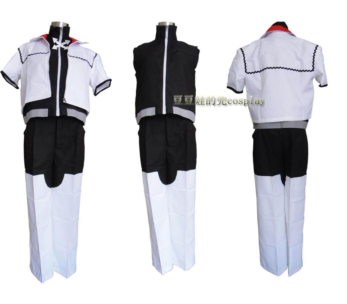 cosplay动漫游戏王国之心 cosplay服装 罗克萨斯cos服免邮定制