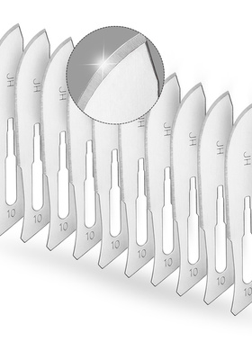 CooYoo酷友 KA00/KA14美工刀刀片 适用KU00快挂 KK01 配件 10片装