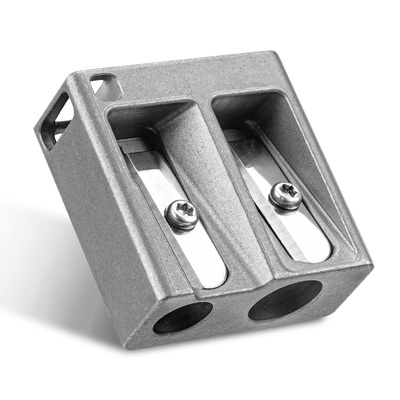 CooYoo钛合金双孔卷笔刀挂件