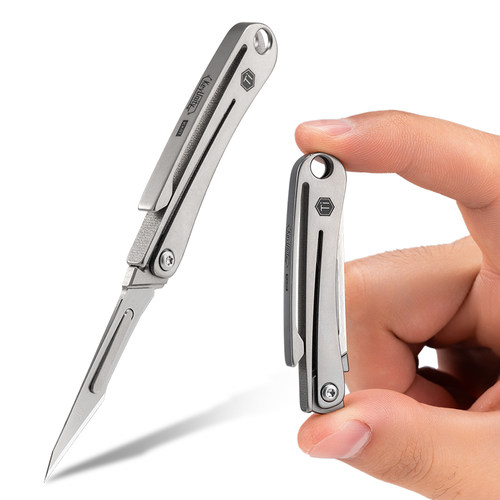 酷友钛合金迷你美工刀