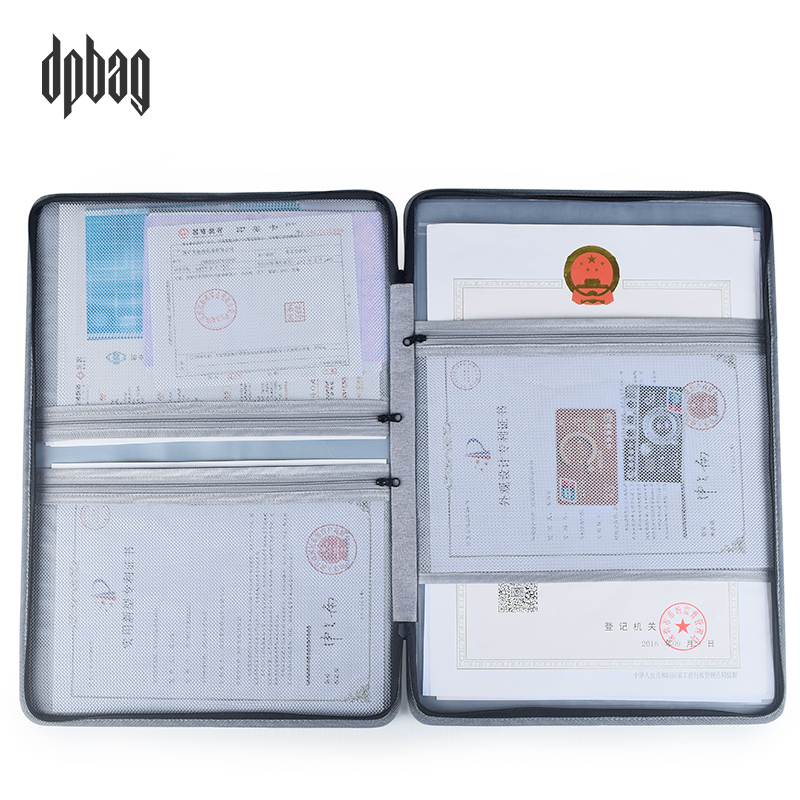 营业执照收纳包便携手提文件奖状证书收藏保护夹执照袋防水证件包