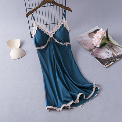 性感吊带睡裙夏季丝绸薄款