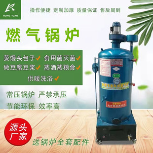 液化气锅炉商用燃气锅炉洗浴供暖蒸汽蒸南头做豆腐酿酒食用菌灭菌